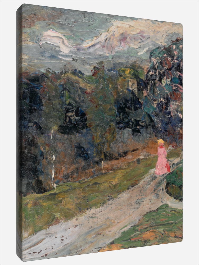 "Dusk in English Garden"