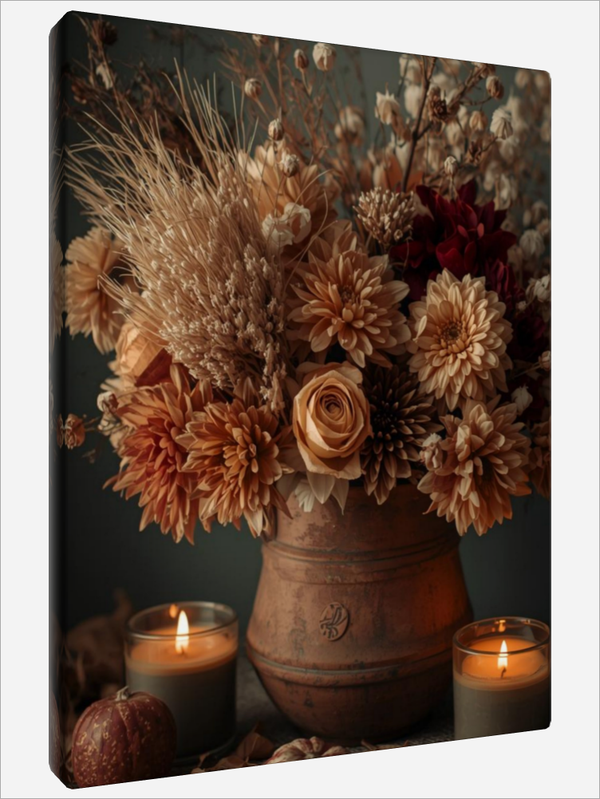 "Orange and White Flowers"