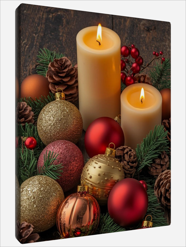 "Baubles and Pine Cones"