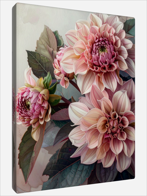 "Dahlia Blossoms"