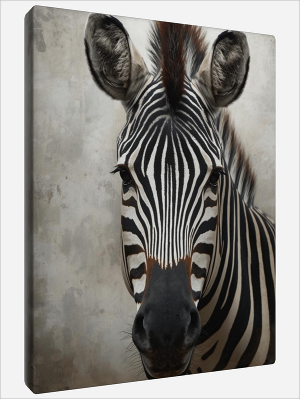 "Portrait of a Zebra"