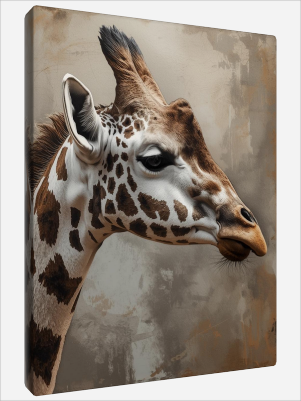 "Close Up of a Giraffe"