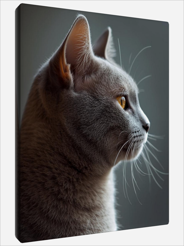 "Russian Blue Cat"