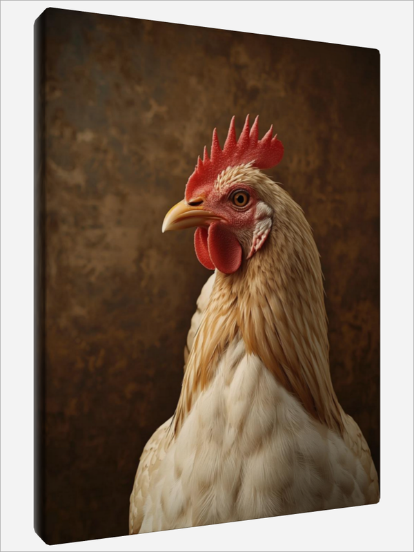 "Portrait of a Chicken"
