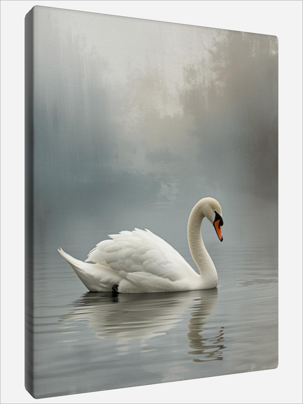 "Swan in the Mist"
