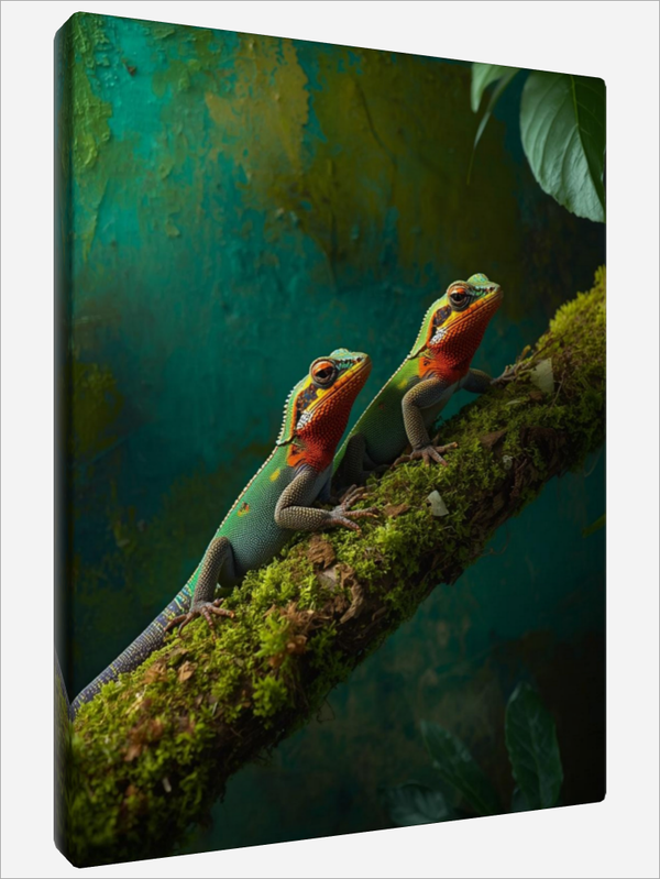 "Colorful Lizards"