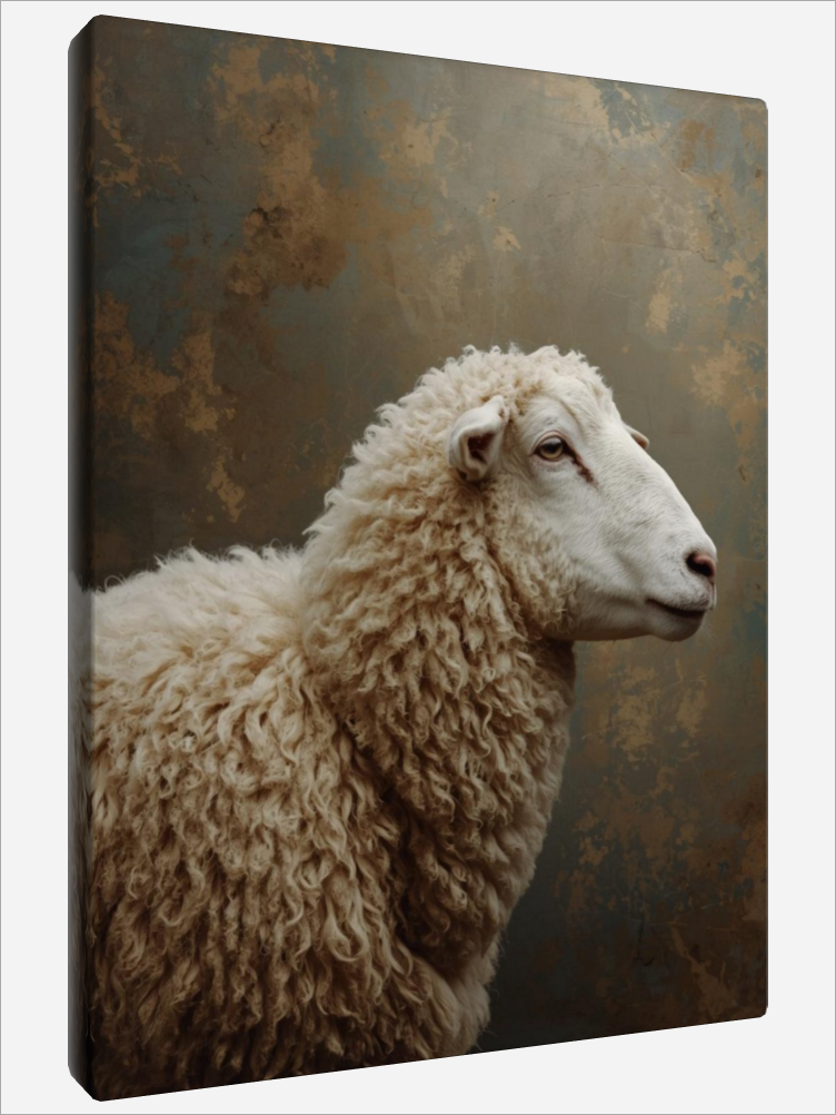 "Portrait of a Sheep"