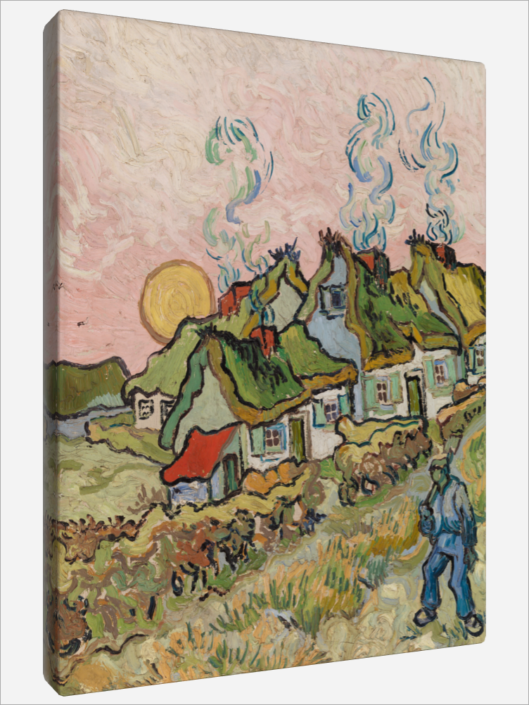 "Houses and Figure"