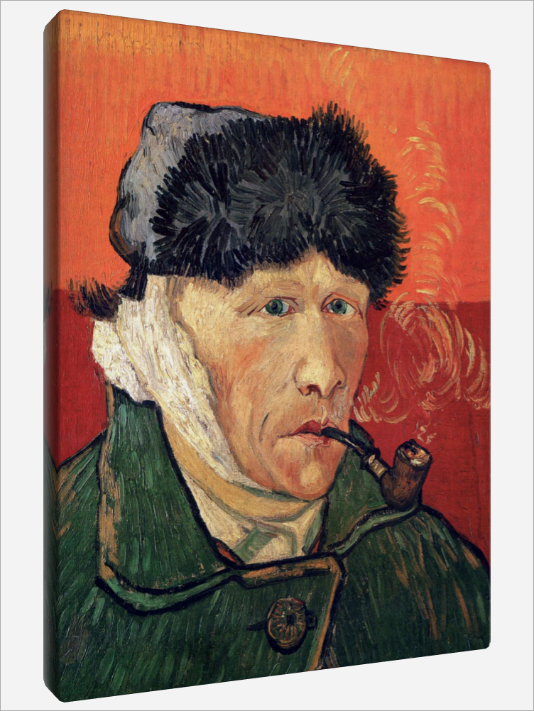 "Bandaged Ear and Pipe"