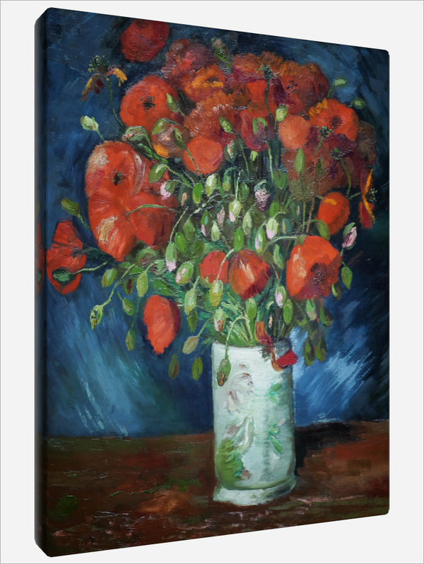 "Vase with Poppies"