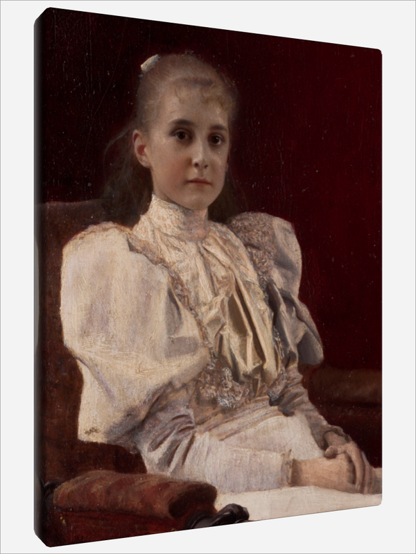 "Seated Young Girl"
