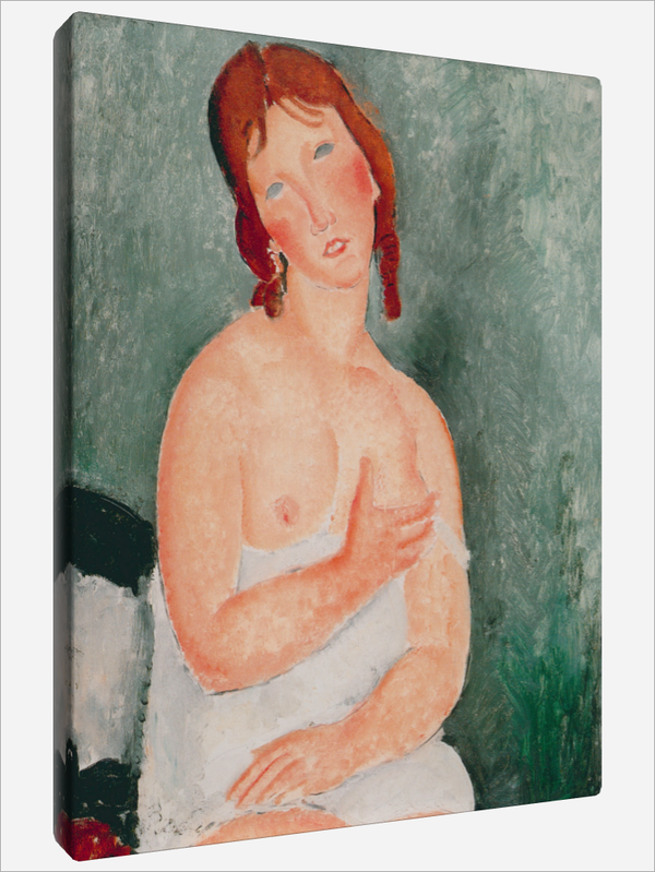 "Young Woman in a Shirt"