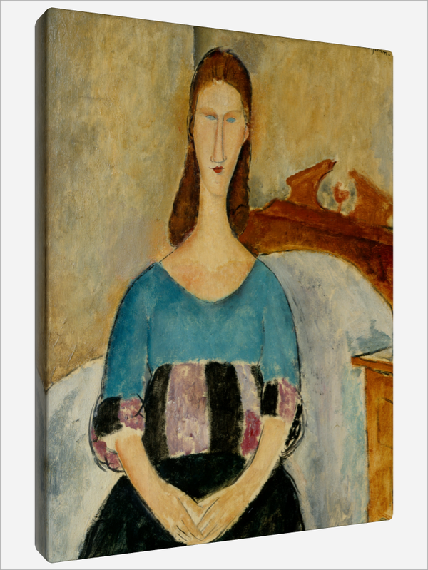 "Portrait of Jeanne Hebuterne"
