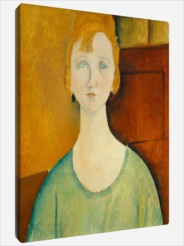 "Girl in a green Blouse"