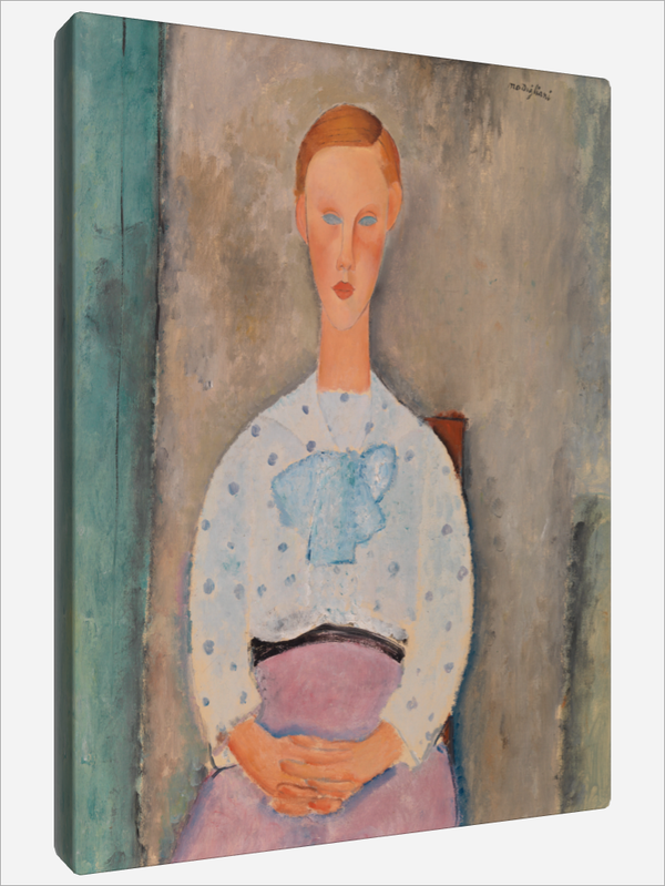 "Girl with a Polka-Dot Blouse"
