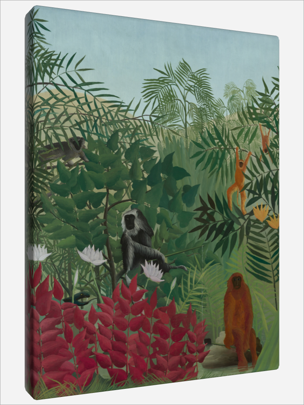 "Tropical Forest with Monkeys"