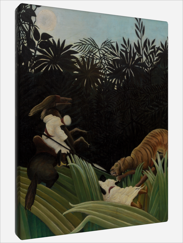 "Scouts Attacked by a Tiger"