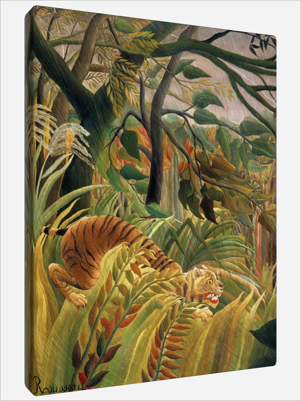 "Tiger in a Tropical Storm"