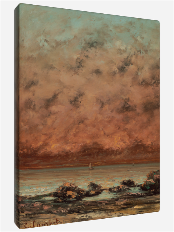 "The Black Rocks at Trouville"