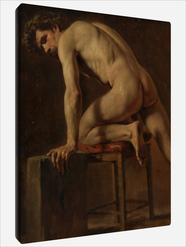 "Study of a Nude Man"