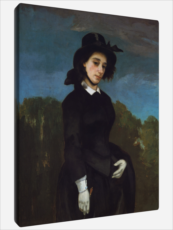 "Woman in a Riding Habit"