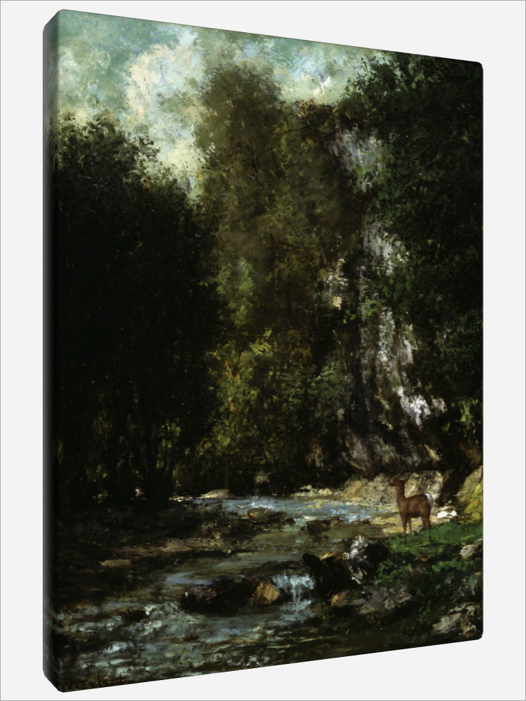 "The Brook of Les Puits-Noir"