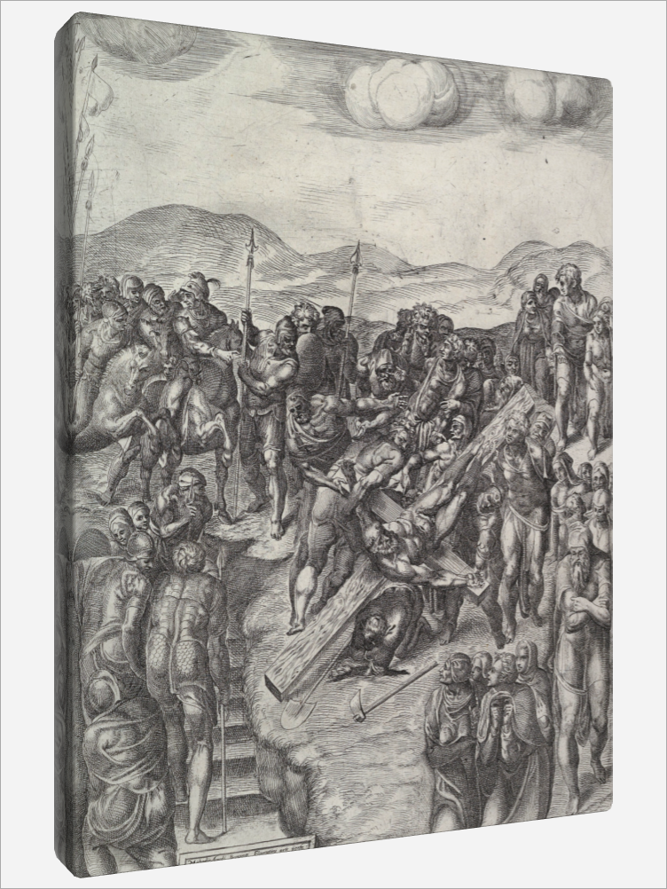 "Crucifixion of St Peter"