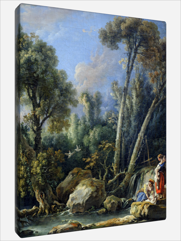 "Laundresses in a Landscape"