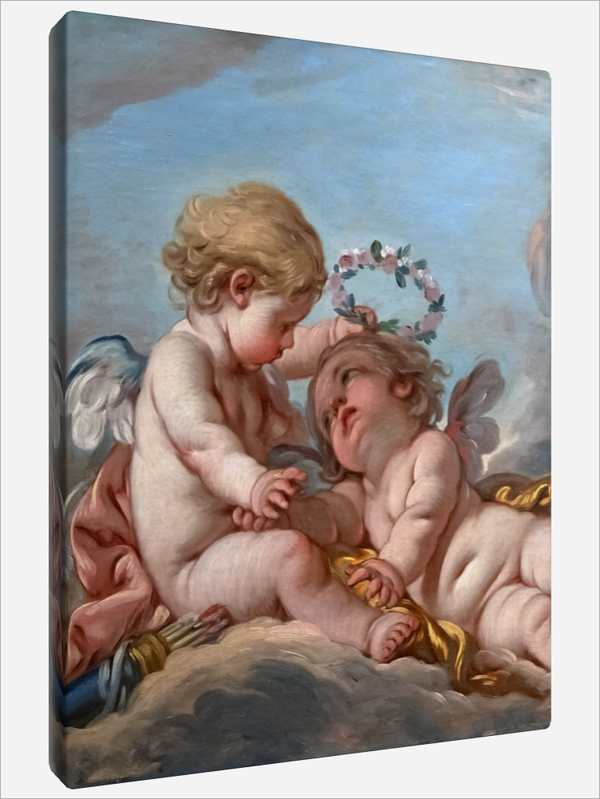 "Composition with Putti"