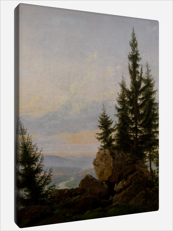 "View of the Elbe Valley"