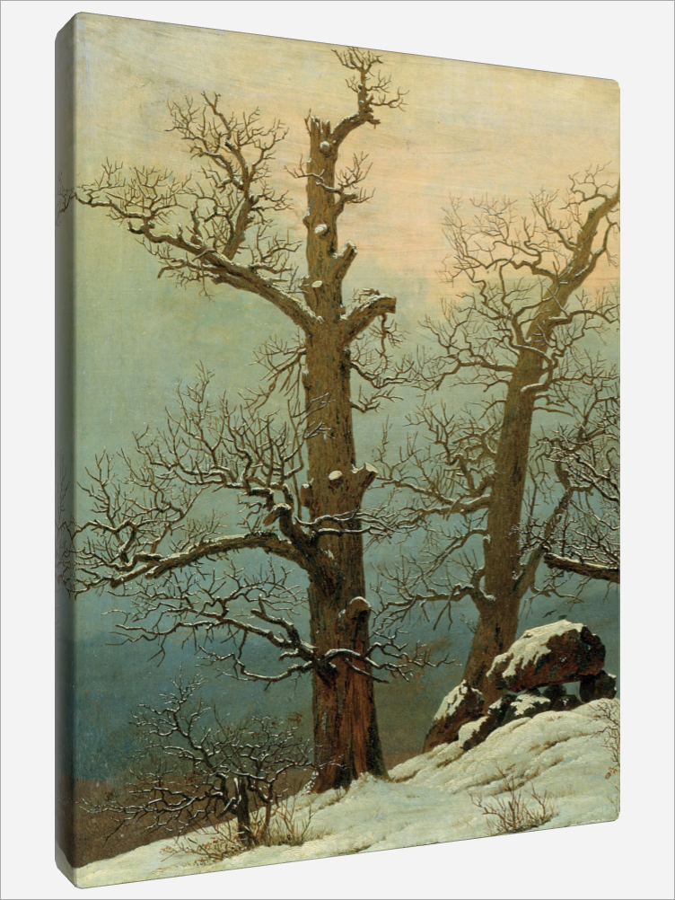 "Cairn in Snow"