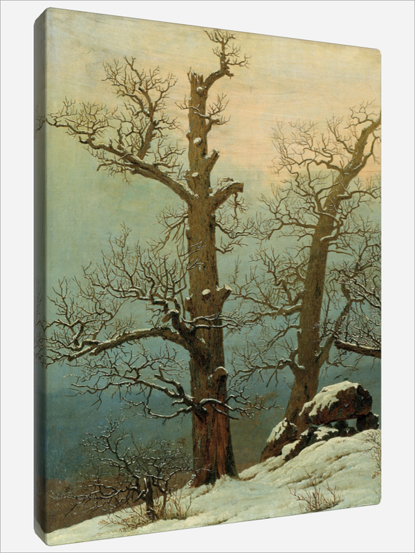"Cairn in Snow"