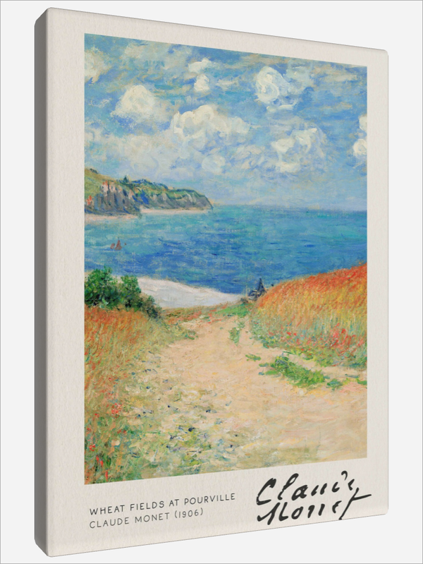 "Wheat Fields at Pourville"