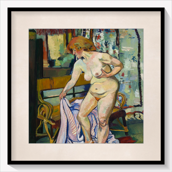 Nude with Drapery