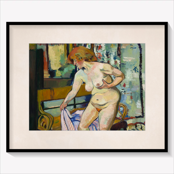 Nude with Drapery