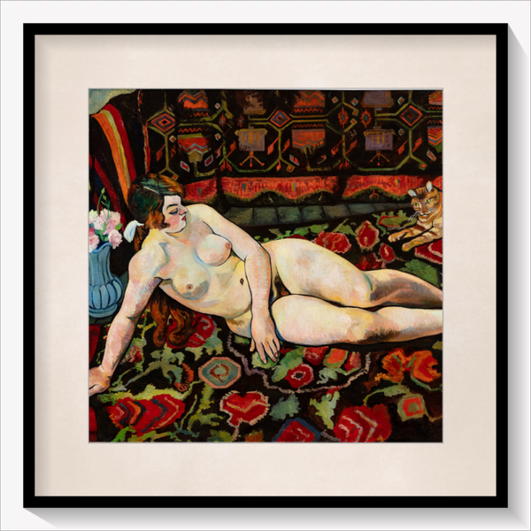 Reclining on Floral