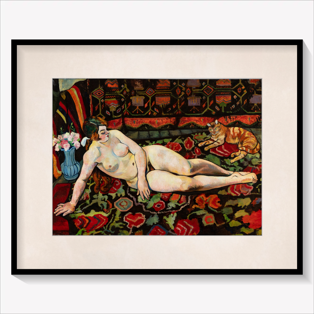 Reclining on Floral