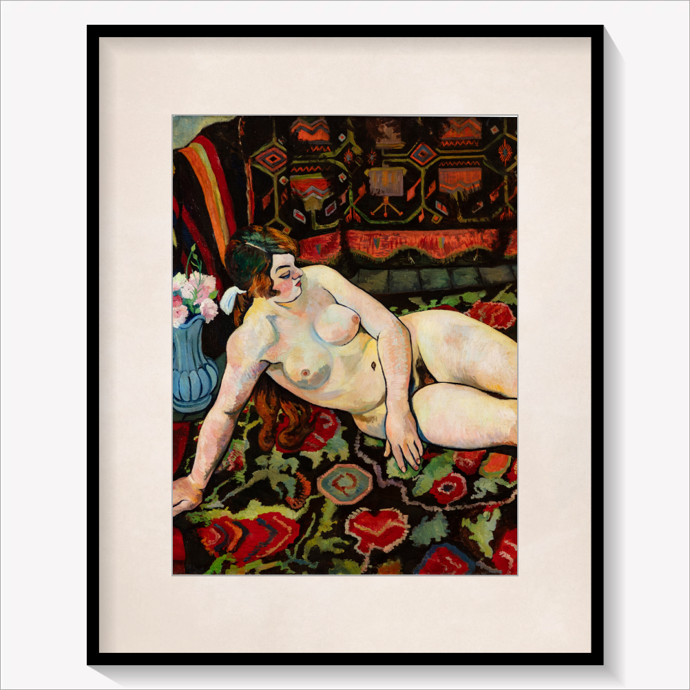 Reclining on Floral