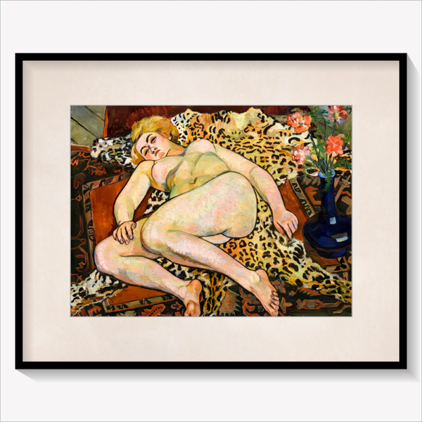 Naked on a Panther Skin