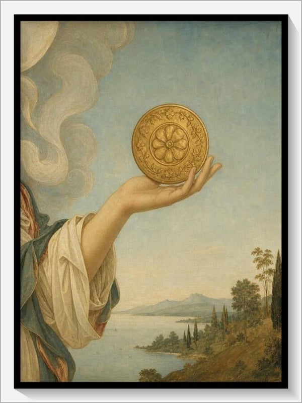 Botticelli Tarot „As der Münzen"