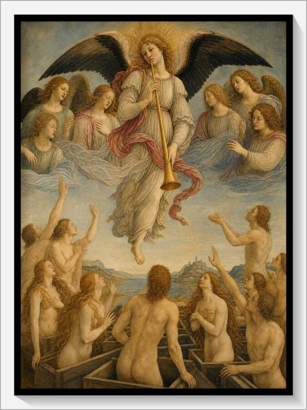 Botticelli Tarot „XX Das Gericht"