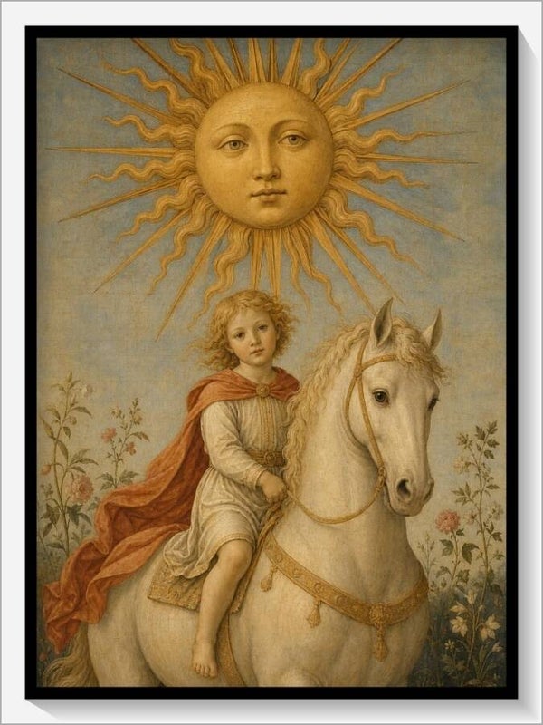 Botticelli Tarot „XIX Die Sonne"