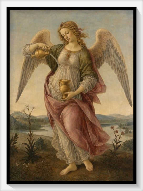 Botticelli Tarot „XIV Die Mäßigkeit"