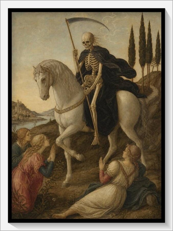 Botticelli Tarot „XIII Der Tod"