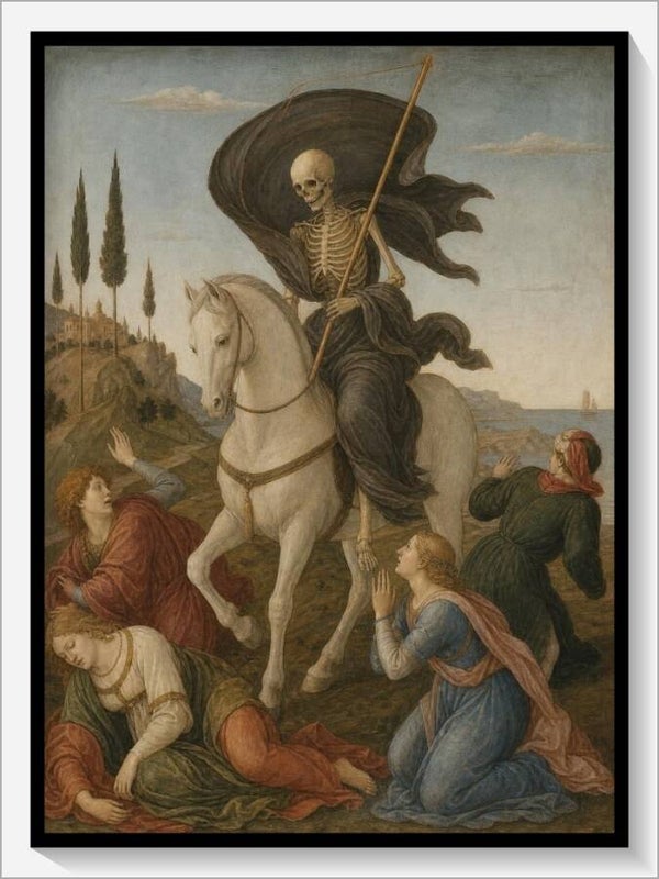 Botticelli Tarot „XIII Der Tod"