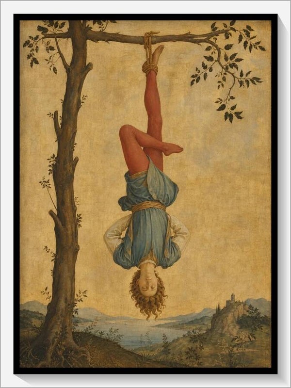 Botticelli Tarot „XII Der Hängende"