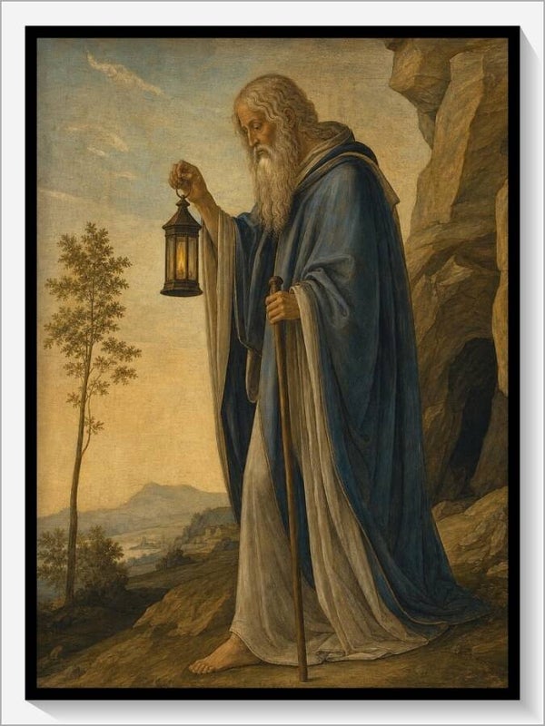 Botticelli Tarot „IX Der Eremit“