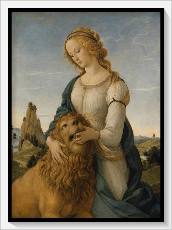 Botticelli Tarot „VIII Die Kraft“