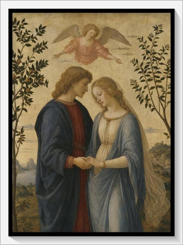 Botticelli Tarot „VI Die Liebenden“
