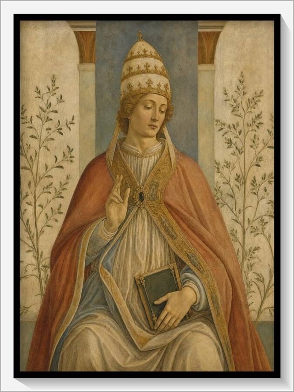 Botticelli Tarot „V Der Hohepriester“